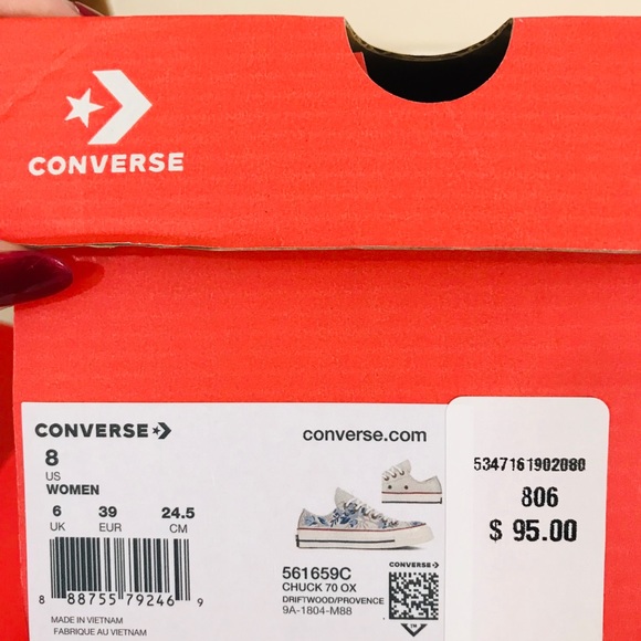 NEW Converse Chuck Taylor '70 Ox - Picture 7 of 7